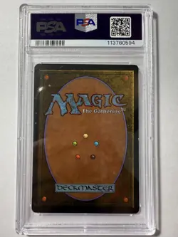 1994 MTG Force of Nature Autographed Revised PSA 6 EX-MT Card PSA 10 Auto - Image 3