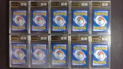 10x OCD 10 Graded Pokemon Chinese Pikachu Mewtwo Dragonite Gengar Card Lot LN05 - Image 2
