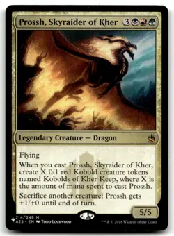 MTG Prossh, Skyraider of Kher M The List Reprints 214/249 HP - Image 1