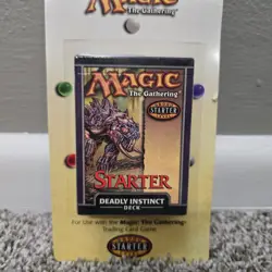 Magic The Gathering Starter Level: DEADLY INSTINCT Deck SEALED - Image 2