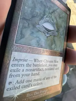 Mtg Chrome Mox Foil Secret Lair 30th Anniversary Near Mint/Mint - Image 2