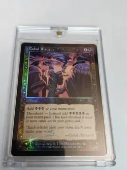 Magic The Gathering Cabal Ritual Torment Foil. Great For Grading - Image 1