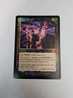 Magic The Gathering Cabal Ritual Torment Foil. Great For Grading - Image 2