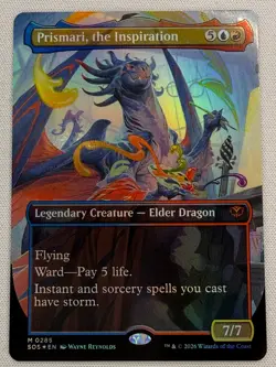 Prismari, the Inspiration (Borderless) Secrets of Strixhaven Foil - Image 1