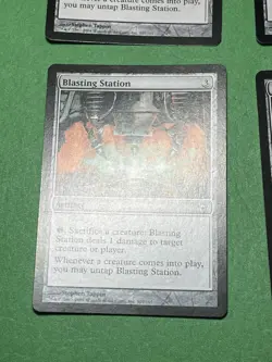 x4 **Blasting Station** ~Fifth Dawn~ MTG: Magic the Gathering, Light Play (LP) - Image 4
