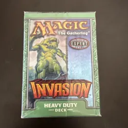 Magic The Gathering Invasion Heavy Duty Deck New SEALED - Image 1