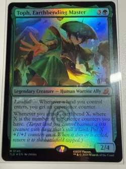 🔮 MTG: Toph, Earthbending Master Mythic Foil Magic the Gathering Avatar - Image 1