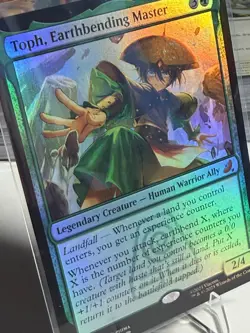🔮 MTG: Toph, Earthbending Master Mythic Foil Magic the Gathering Avatar - Image 3