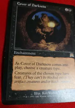 Magic The Gathering | Cover of Darkness | - NM - Onslaught - MTG- NEAR MINT - Image 3