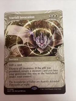 Starfall Invocation (Showcase) BLM #298 Rare - Image 1