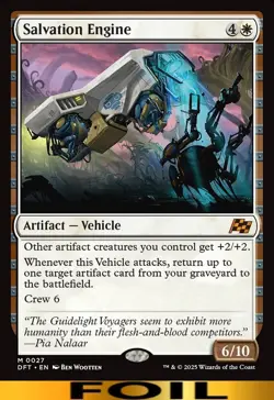 Salvation Engine ** FOIL ** #27 - Aetherdrift - NM MTG - Image 1