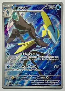 Inteleon 142/132 (NM) Illustration Rare ME01: Mega Evolutions 2026 Pokemon TCG - Image 1