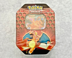 Pokemon TCG Hidden Fates Charizard GX Tin Factory Sealed New - Image 1
