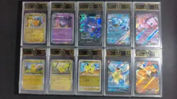 10x OCD 9.5 Graded Pokemon Chinese Pikachu Gengar Charizard Blastoise Lot LN05 - Image 1