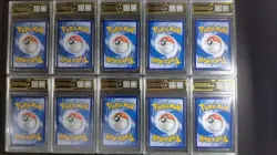 10x OCD 9.5 Graded Pokemon Chinese Pikachu Gengar Charizard Blastoise Lot LN05 - Image 2