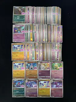 2025 Pokemon S-Chinese Gem Pack Cubone Mimikyu Chandelure Holo Lot*150 TU82 - Image 2