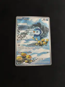 Piplup 098/094 Me02: Phantasmal Flames Holo Pokemon TCG - NM - Image 1