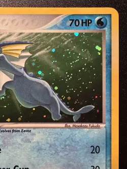 Vaporeon 6/17 POP Series 3 Promo Pokemon Card Holo Foil Rare LP - Image 4