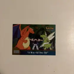 topps Pokemon TV Animation Series 3 Holo Foil OR15 A Way Off Day Off - Image 2