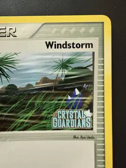 Pokemon TCG Crystal Guardians Windstorm - 85/100 Stamped Reverse Holo Near Mint - Image 3