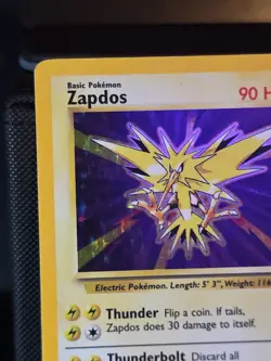 Pokemon TCG Zapdos Base Set 2 Holo Unlimited 20/130 & Base Set Unlimited 16/102 - Image 3