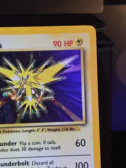 Pokemon TCG Zapdos Base Set 2 Holo Unlimited 20/130 & Base Set Unlimited 16/102 - Image 4