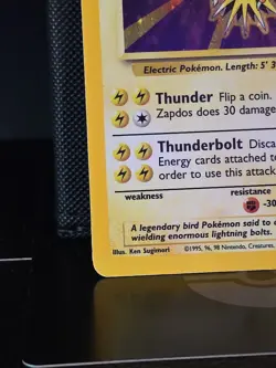 Pokemon TCG Zapdos Base Set 2 Holo Unlimited 20/130 & Base Set Unlimited 16/102 - Image 5