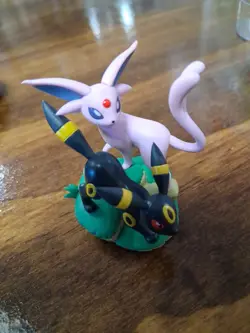 POKEMON Prismatic Evolutions Premium Figure Collection Espeon And Umbreon Figure - Image 1