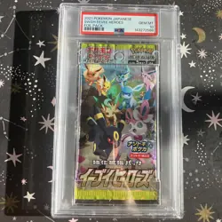 2021 Pokemon Japanese Eevee Heroes Booster Pack PSA 10 GEM Mint - Image 1