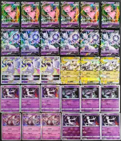 Mew Mewtwo RR V Mewtwo R RRR VSTAR RR ex Pokemon TCG S-Chinese Holo Lot*30 NE40 - Image 1