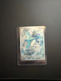 POKEMON JOURNEY TOGETHER IR ARTICUNO FULL ART ILLUSTRATION RARE 161/159 - Image 1