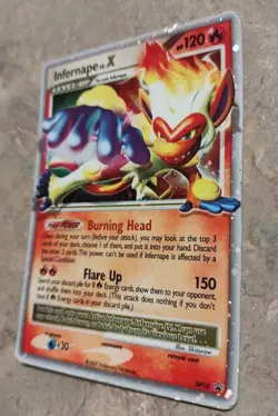 Pokemon Infernape LV X DP10 Holo Rare Black Star Promo - Image 2
