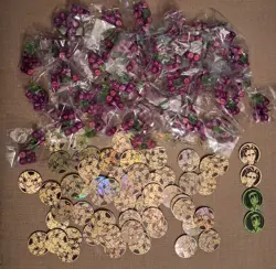 (160pc) Pokemon Ascended hero sleeve/dice/coin Lot - Image 2