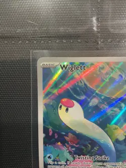 Wiglett 206/198 Sv01: Scarlet & Violet Base Set Holo Pokemon Tcg Full Art - Image 2