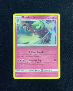 2018 Pokemon TCG English Sun & Moon Lost Thunder 141/214 Gardevoir Holo RB60 - Image 1
