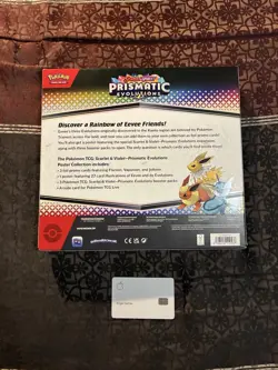 Pokemon Scarlet & Violet Prismatic Evolutions Poster Collection Box (NEW/SEALED) - Image 2
