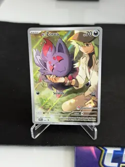 N'z Zorua SV Promo 189 POKEMON CENTER STAMPED NEAR MINT - Image 1