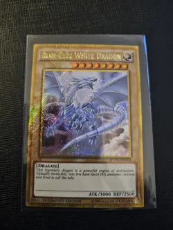 3x Blue-Eyes White Dragon Gold Secret Rare Playset MVP1-ENGV4 YuGiOh! NM - Image 3