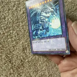 NM Blue-Eyes Ultimate Dragon MSC1-JP001 Millennium Rare YuGiOh teka - Image 5