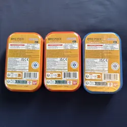 One Piece TCG OP-13 Tin Pack Set Vol. 2 Lot of 3-New/Sealed - Luffy, Sabo, Ace - Image 2