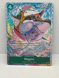 Megalo EB04-018 R ALT ART - The Azure Sea's Seven ENGLISH OP14 One Piece - Image 1