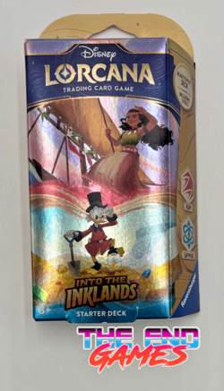 Disney Lorcana Into the Inklands Starter Deck Ruby & Sapphire New Sealed SALE - Image 1
