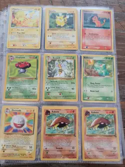 Vintage Pokemon cards and Binder Collection - Image 3
