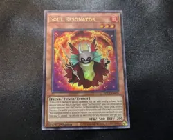 Soul Resonator SDCK-EN001 Ultra Rare 1st Edition Yugioh Card NM - Image 1