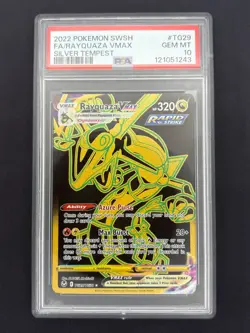 Rayquaza VMAX TG29/TG30 - Silver Tempest - Graded PSA 10 GEM MT Pokemon Card - Image 1