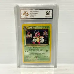 PSA CGA 10 - Ledian 1st Edition 39/111 - Neo Genesis - Graded Pokemon Card - Image 1