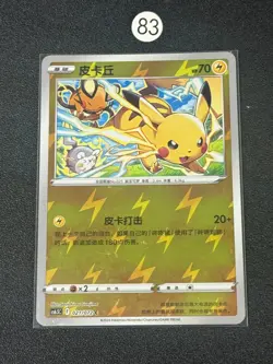 Pokemon Card 2024 S Pikachu 021/072,C, Cs6.5C Holo - Image 1
