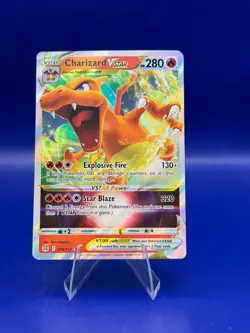 Charizard VSTAR 018/172 Pokemon Brilliant Stars Sword Shield Rare Card NM - Image 1