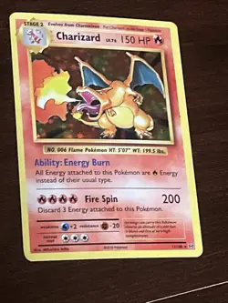 Charizard (Stage 2) – 150 HP – XY Evolutions set (2016) card. - Image 1