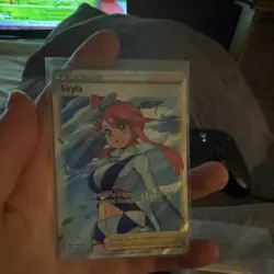 Pokemon TCG Skyla 072/072 Full Art Holo Trainer English Card Stock kirisAki - Image 1